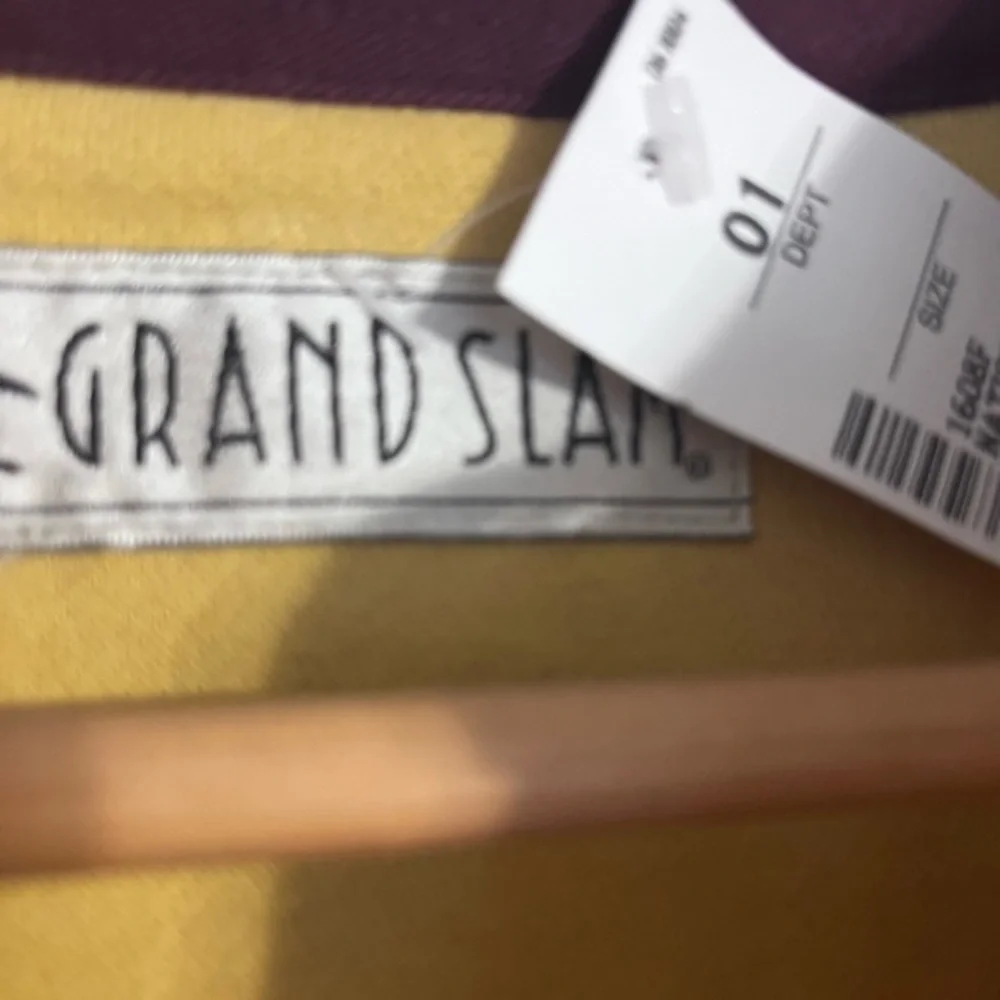 Grand‎ Slam Vintage New! Retro Polo Sweatshirt